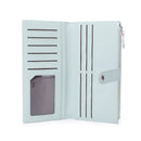 Wholesale genuine leather wallet women's long niche design new women's multifunctional folding wallet m21-97
