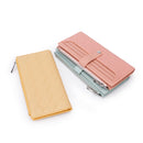 Wholesale genuine leather wallet women's long niche design new women's multifunctional folding wallet m21-97