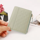 Printed pattern can be simple zipper wallet b21-423
