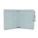 Bi-fold card slot zipper pocket wallet M21-98