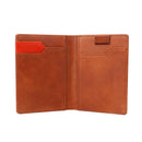 Two-fold card holder genuine leather Crazy Horse leather men's RFID anti-theft brush men's Amazon card holder card holder  b20-170