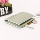 Printed pattern can be simple zipper wallet b21-423