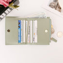 Printed pattern can be simple zipper wallet b21-423