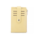 Folding zip pu card holder  B21-829