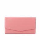 Tri-fold long women's wallet zipper large capacity B21-830