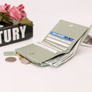 Printed pattern can be simple zipper wallet b21-423