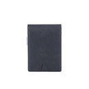 Wallets RFID Blocking Slim Bifold Genuine Leather Minimalist Front Pocket Wallets with Money Clip Thin Black B19-413