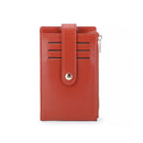 Folding zip pu card holder  B21-829