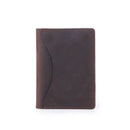 eather Credit Card Holder ID Wallet For Men, Thin RFID Mens Wallet, Brown Crazy Horse b21-776