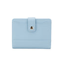 Womens Rfid Blocking Small Compact Bifold PU Leather Pocket Wallet Ladies Mini Purse with b19-944