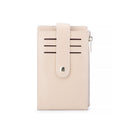 Folding zip pu card holder  B21-829
