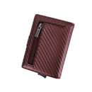 Minimalist Card Holder Wallet Pop Up Cards RFID Protection Holds Up to 10 Cards B21-172