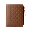 Printed pattern can be simple zipper wallet b21-423