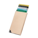 Slim Credit Card Holder RFID Aluminum Card Case