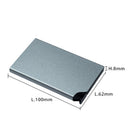 Slim Credit Card Holder RFID Aluminum Card Case