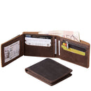 Vintage Crazy Horse Leather Large Capacity Wallet C21-013