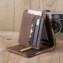 Vintage Crazy Horse Leather Large Capacity Wallet C21-013