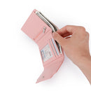 Short wallet women's new RFID simple fashion women's wallet multi-card small wallet b22-14