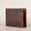 Vintage Crazy Horse Leather Large Capacity Wallet C21-013
