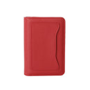 Womens Leather Wallet Small Compact RFID Blocking Credit Card Case Purse with Zipper Pocket L20-171