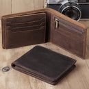 Vintage Crazy Horse Leather Large Capacity Wallet C21-013
