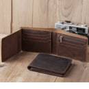 Vintage Crazy Horse Leather Large Capacity Wallet C21-013