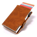 Metal Money Clip Wallet, RFID Blocking Minimalist Wallet for Men—— CZ051