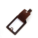 High Quality Custom Private Label Leather Travel Luggage Tag GH1796