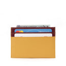 REAL LEATHER Slim Minimalist Mens Wallet - Thin Front Pocket RFID Credit Card Holder Wallets  B20-11