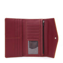 Women long zipper wallet