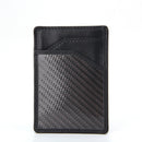 Carbon firbre Card holder with pull tab C003