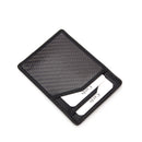 Carbon firbre Card holder with pull tab C003