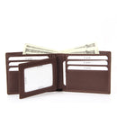 Wallet for Men-Genuine Leather RFID Blocking  Wallet  172225