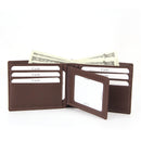 Wallet for Men-Genuine Leather RFID Blocking  Wallet  172225