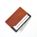 Oil wax Leather Cardholder K18-188