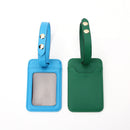 PU Luggage Tags Privacy Suitcase Labels