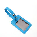 PU Luggage Tags Privacy Suitcase Labels