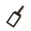 Custom genuine leather high quality durable luggage tags
