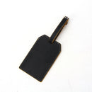 Custom genuine leather high quality durable luggage tags