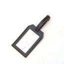 Custom genuine leather high quality durable luggage tags
