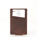Leather wallet RFID minimalist slim money clip wallet   16120107