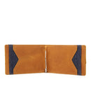 Men Bifold Wallet with Money Clip - Leather Minimalist Front Pocket RFID Blocking