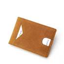 Men Bifold Wallet with Money Clip - Leather Minimalist Front Pocket RFID Blocking