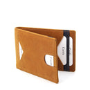 Men Bifold Wallet with Money Clip - Leather Minimalist Front Pocket RFID Blocking
