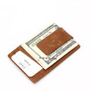 Money Clip, Front Pocket Wallet, Leather RFID Blocking Strong Magnet thin Wallet 16120605