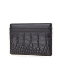 Crocodile pattern card holder