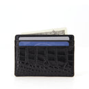 Crocodile pattern card holder