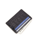 Crocodile pattern card holder