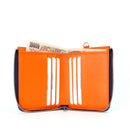 Zipper wallet with pocket