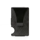 Minimalist Men's Wallet, Slim Carbon Fiber Credit Card Holder RFID Blocking Metal